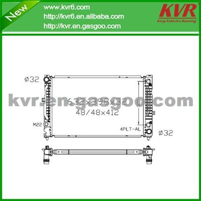 Auto Aluminum Radiator FOR VOLKSWAGEN 96- A 4 / A 6 , Passat --- OEM 8D0 121 251 L