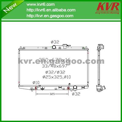 Competitive Price Radiator FOR HONDA 97- Accord / Tomeo OEM 19010-PCA-903/ 19010-PCA-905 /19010-PCA-J53/19010-PCA-J55