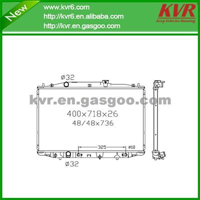 Assembly Radiator FOR HONDA 03-04 Accord 4cyl OEM 19010-RAA-A51