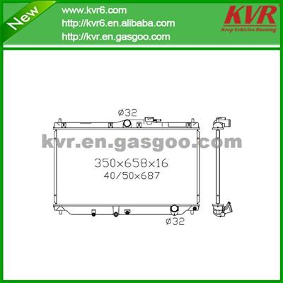 Alloy Radiator FOR HONDA 89-93 Accord / 92-96 Prelude / Ascot Innova OEM 19010-PT0-013 / 19010-PT0-J01/19010-PT0-004