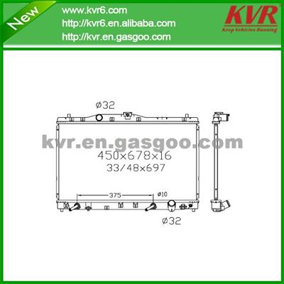 Aluminum Radiator FOR HONDA 96-04 Acura RL OEM 19010-P5A-003/19010-P5A-013