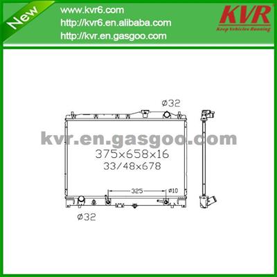 Mechanical Auto Radiator FOR HONDA 95-98 Acura TL 2.5L , Inspire / Saber OEM 19010-P1R902
