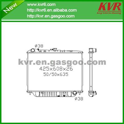 Complete Radiator FOR HONDA 94-97 Passport , Isuzu Rodeo / Vehicross DPI 1571