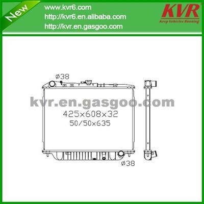 Complete Radiator FOR HONDA 94-97 Passport , Isuzu Rodeo / Vehicross DPI 1571