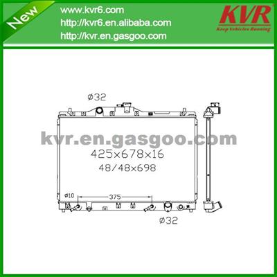 Auto Aluminum Radiator FOR HONDA 91-95 Acura Legend DPI 1278