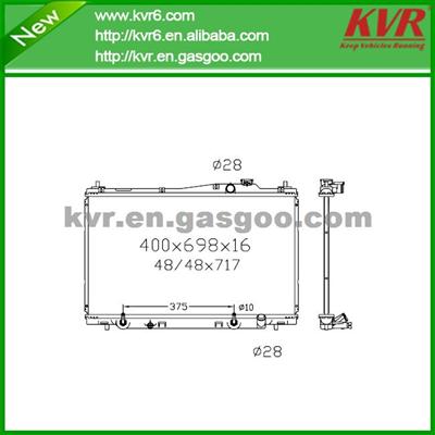 Auto Cooling System Radiator FOR HONDA 00- Stream OEM 19010-PSA-901