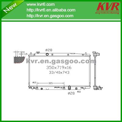 OE Radiator FOR HONDA 09- City 1.8 1.6 , Fit 1.5 DPI 13068