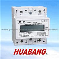 DDM100SC Single Phase Din Rail Mount Digital Kwh Meter