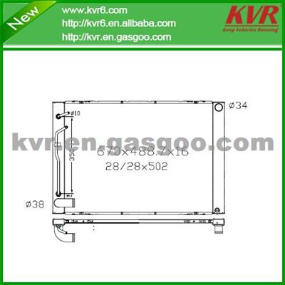 Radiator Manufacturers China FOR TOYOTA 04- 06 SEINNA OEM 16041-OA390