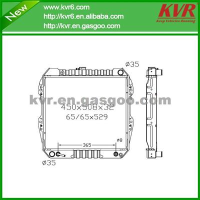 Radiator Assy FOR TOYOTA 88-95 Hilux / 4 Runner OEM 16400-35380 / 16400-35520/16400-35530