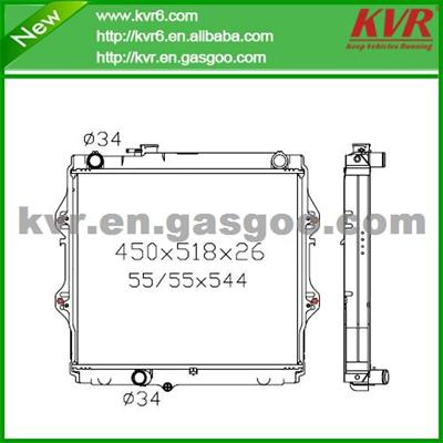 Made In China Radiator FOR TOYOTA 97- Hilux LN147 / 4 Runner Diesel OEM 16400-5B590/16400-31330