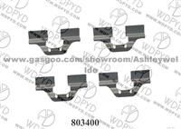 Wellde Disc Brake Pad Clip 803400 For REAR AUDI A6 1995-2003