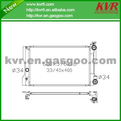 Radiator Assy FOR TOYOTA 08- COROLLA/Matrix, 1.8L4 OEM 16400-22180