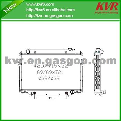 Mechanical Car Radiator FOR TOYOTA 96- Land Cruiser OEM 16400-17031