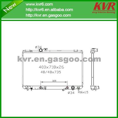 Alloy Radiator FOR TOYOTA 96- Chaesr/Cresta,Mark OEM 16400-46510