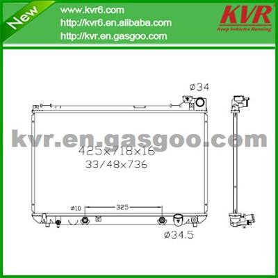 Brazed Radiator FOR TOYOTA 99-Crown OEM 16400-46630/ 16403-46630/16441-46630 /16461-46630
