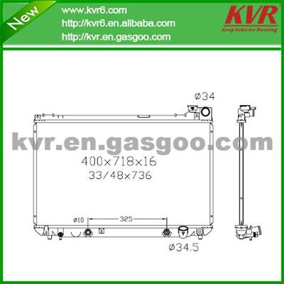 Cooling Radiator FOR TOYOTA 01-Brevis/Progres OEM 16400-46700/ 16400-46710