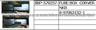 8-97063152-1 FUSE BOX CORVER For ISUZU Trucks NPR,NKR,NQR,100p,600p