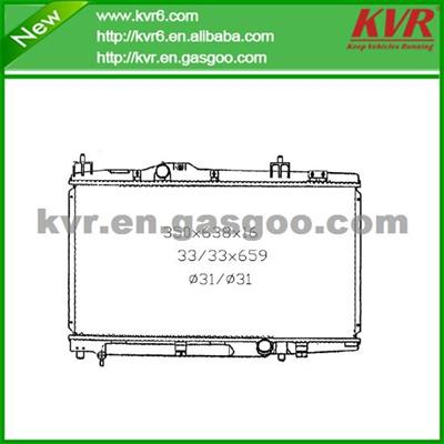 Mechanical Aluminum Radiator FOR TOYOTA 03- Probox Succeed OEM 16400-33080