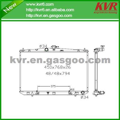 Brazed Aluminum Radiator FOR TOYOTA 10- RX 350V6/11- SIENNA 3.5V6 OEM 16041-OP220 /16041-OP270 /16041-31620