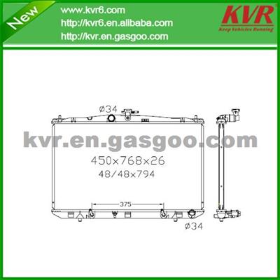 Aluminum Car Radiator FOR TOYOTA 10- RX 350V6 OEM 16041-31630