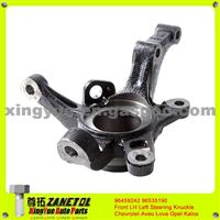 96459242 96535190 Car Parts Front LH Left Steering Knuckle For Chevrolet Aveo Lova Opel Kalos