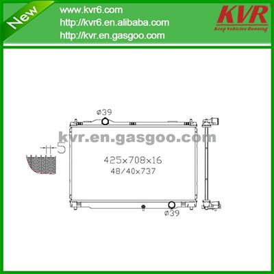 Made In China Radiator FOR TOYOTA 03- Crown Spacing 8mm OEM 16400-31360