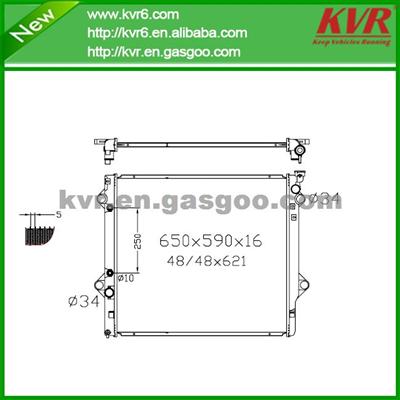 Universal Cooling System Radiator FOR TOYOTA 02-4Runner/02-Rrado OEM 16400-62230