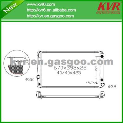 Mechanical Radiator FOR TOYOTA 06- RAV4 W/O Tow , Previa 6cyl OEM 16400-31420/16400-28590