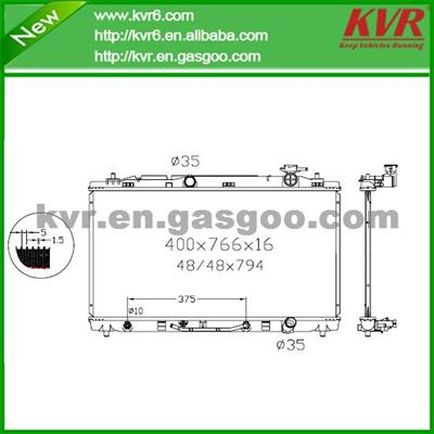 Assembly Radiator FOR TOYOTA 07- Camry 3.5L V6 JPN DPI 13035