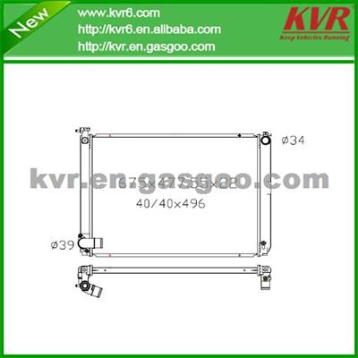 Assembly Radiator FOR TOYOTA Lexus RX400 OEM 16041-20351
