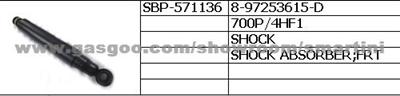 8-97253615-D SHOCK ABSORBER For ISUZU Trucks NPR,NKR,NQR,100p,600p