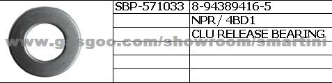 8-94389416-5 CLU RELEASE BEARING For ISUZU Trucks NPR,NKR ... isuzu npr condenser fan wiring 