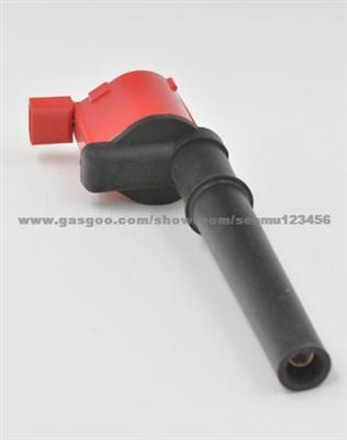 Ford 4L7E-12AA366-AA Red Ignition Coil