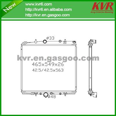 Brazing Radiator FOR CITROEN 02 - C8 2.0 OEM 1300 E7/9641728380