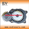 Komatsu Parts Oil Pump 6D102 Water Pump For Excavator