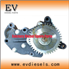 Komatsu Parts Oil Pump S4D102 Water Pump For Excavator