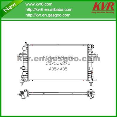 Mechanical Aluminum Radiator FOR OPEL 04- Astra H 2.0 OEM 1300267