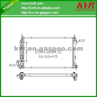 Complete Radiator FOR OPEL - Vectra C NISSENS 63023