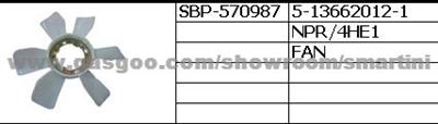 5-13662012-1 FAN For ISUZU Trucks NPR,NKR,NQR,100p,600p