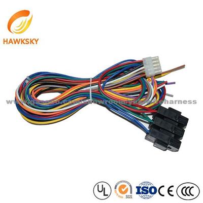 Customized Car HID Xenon Wiring Extension Conversion Kit Relay Wiring Harness