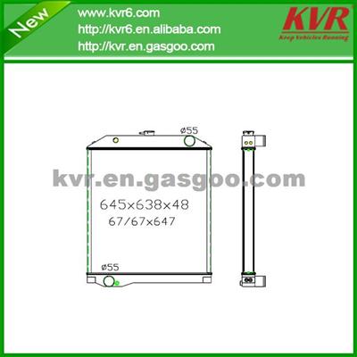 High Quality Auto Radiator FOR HINO 94-99 Ranger OEM 16090-4634