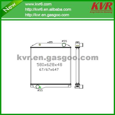 Mechanical Car Radiator FOR HINO 94-99 Ranger OEM 16090-4601