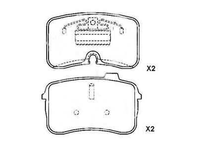 D467 - Reliable Quality Car Brake Pads Disc Brake With Best Service