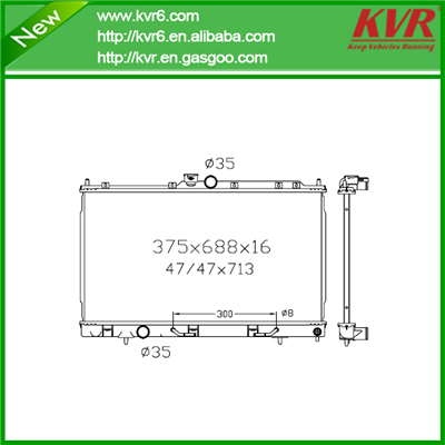 Car Cooling System Radiator FOR MITSUBISHI 00- Lancer / Cedia OEM MR571798/MR993259