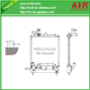 Mechanical Auto Radiator FOR MITSUBISHI 04- Ekwagon OEM MR635674, 1350A034, 1350A035
