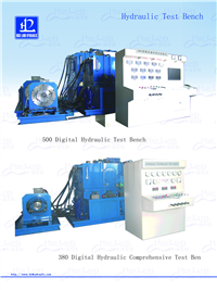 China Combined Electric Motor Hydraulic Drive Oil Pump Performance Test Rig