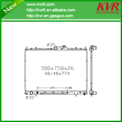 Assy Radiator FOR MITSUBISHI 04- Endeavor DPI 13032