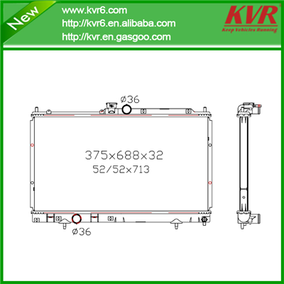 Brazed Auto Radiator FOR MITSUBISHI 03- Lancer OEM MR464612