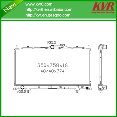 Auto Engine Cooling Radiator FOR MITSUBISHI 06- Eclipse OEM MN180279